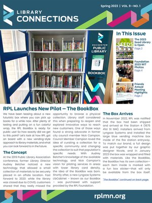 cover image of Library Connections, Spring 2023